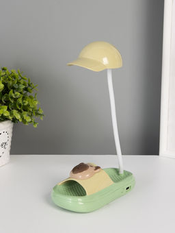 Ночник "Сланец с кепкой" 8хLED 3Вт 5V USB АКБ 3 режима 13,5х7х21 см