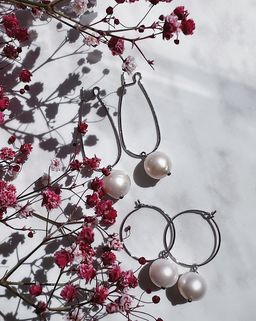 Серьги с жемчугом (культ.) - Серебряные крылья фото 2