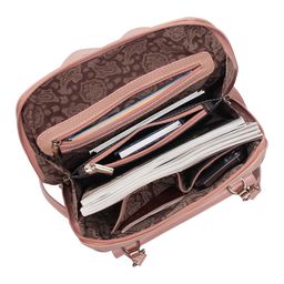 Женский рюкзак-трансформер Penrose Burgundy - Lakestone фото 32