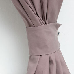 Шторы для кухни с подхватами Этель Kitchen, 150×180 см, комплект - 2 шт., сиреневые