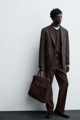 LIMITED EDITION WOOL SUIT TROUSERS - Zara фото 6