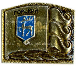 Значок Горький