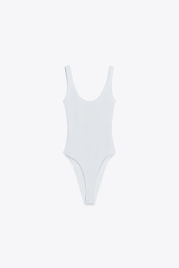 RIBBED BODYSUIT - Zara фото 30