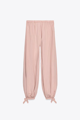 ZW COLLECTION FLOWING GATHERED TROUSERS - Zara фото 11