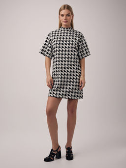 CONTE LPL 2802 Платье женское dogtooth