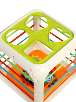 Сортер "Кубик" с шестеренками и фигурами