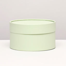 Подарочная коробка медовая дыня, завальцованная без окна, 18 х 10 см