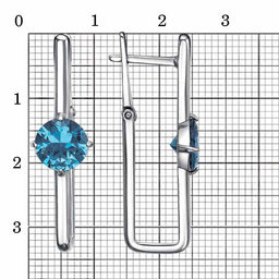 СЕРЬГИ 33814658Пл14 - Красная пресня фото 6