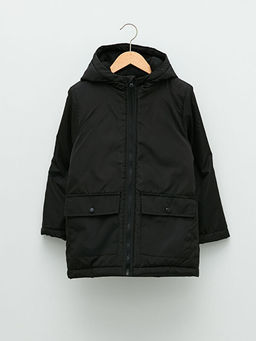 Kap??onlu Basic Erkek ?ocuk Mont