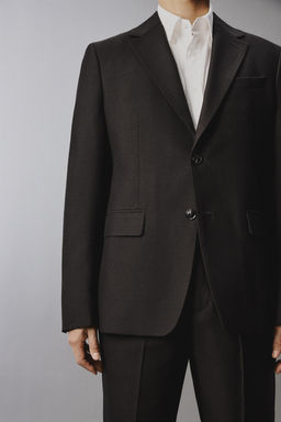 HOUNDSTOOTH SUIT BLAZER - Zara фото 6