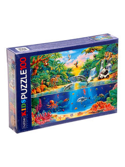 Пазл 100 эл. "Путешествие в тропики" 230Х165мм 100ПЗ5_34991