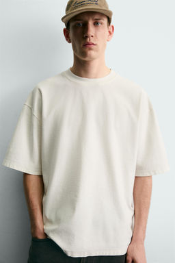 BASIC BOXY FIT T-SHIRT - Zara фото 5