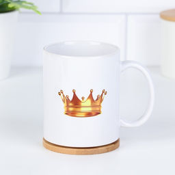 Кружка чайная керамическая «Царь просто царь», 320 мл