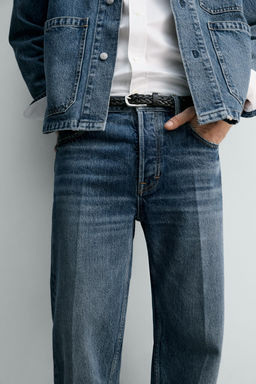STRAIGHT-LEG JEANS LIMITED EDITION - Zara фото 7