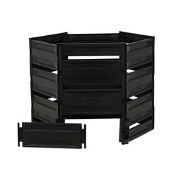 Компостер пластиковый, 800 л, 125 × 105 × 84 см, чёрный