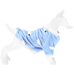 Пэт тойс (Pet toys) Одежда для собаки Толстовка Овечка р-р L, длина спинки 30см/обхват груди 42см/обхват шеи 26см, цвет-голубой, плюш (100% полиэстер) (Китай) - Домашняя Мода фото 2