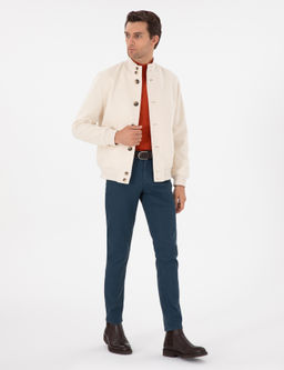 Petrol Slim Fit Jean Pantolon