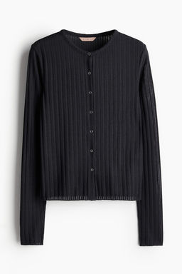 Cardigan en punto de canale - H&m фото 6