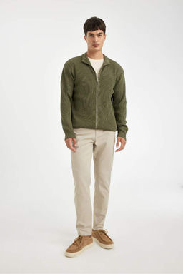 Хлопковые брюки скинни Jogger - Defacto фото 2