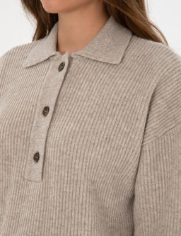 Bej Comfort Fit Y_n Kazak - Pierre cardin фото 6