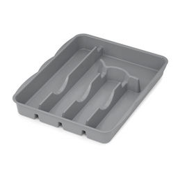 Цена за 2 шт. Лоток для столовых приборов (серый) М8517