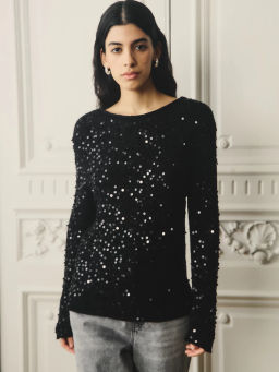 Джемпер с пайетками / Zarina