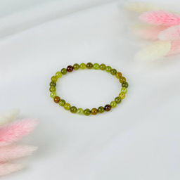 Браслет из Граната (Гроссуляр) 18 см