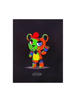 Набор предметных тетрадей Calligrata «Неоновые звери», 10 предметов, 48 листов, со справочным материалом, обложка из мелованного картона, неоновая...