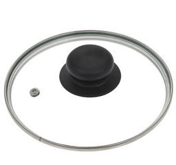 Крышка стекл. с мет.обод.с пароотводом д28 арт. KC-GTL28100/28110 БШК ОБКЛ