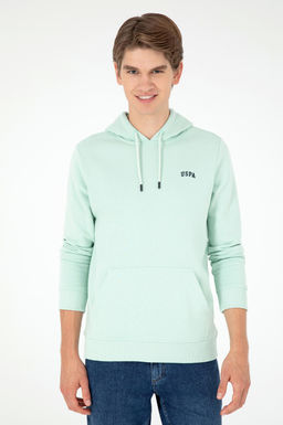 Мужская базовая толстовка зеленого цвета Неожиданная скидка в корзине - U.s. polo assn фото 3