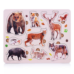 Рамка вкладыш "Лесные животные"