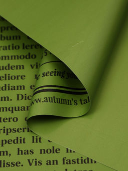 Цена за 15 шт. Плёнка флористическая «Газета любви», травянной, 65 мкм, 50×57±1 см