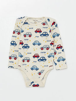 Bisiklet Yaka Bask?l? Erkek Bebek ??t??tl? Body 2li - Waikiki фото 2