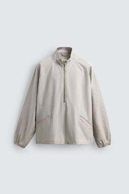 SUDADERA CANGURO CREMALLERA / Crudo - Zara фото 8