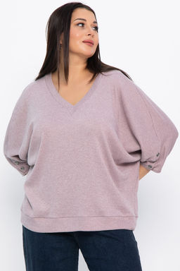 Блуза Вэнсдей (сиреневая) Б14821-4М