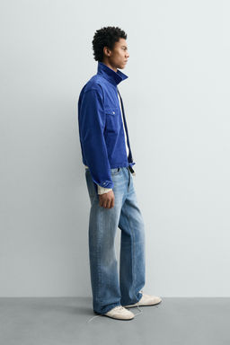 SOBRECAMISA PANA CREMALLERA / Azulina - Zara фото 4