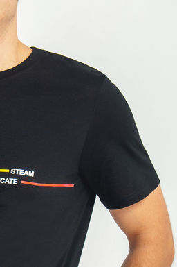 Арт. 67122 Футболка мужская 48-56 (5 шт) Цвет:черный - Идеал фото 4