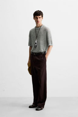 OPEN KNIT T-SHIRT - Zara фото 4