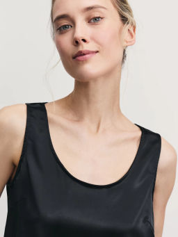 Атласный топ / Zarina  фото 6