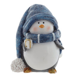 Фигурка декоративная "Пингвин", L5 W5 H6,5 см, 2в.