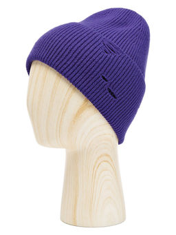 Шапка жен. каш+шерсть+виск LB-N88055 violet - Labbra фото 4