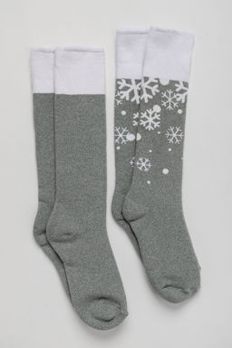 Цена за 6 пар. Гольфы Снежинка детские