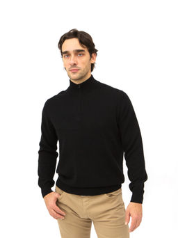 Джемпер из пуха яка 11008 черный