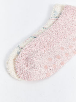 Desenli Kad?n Ev ?orab? 2li