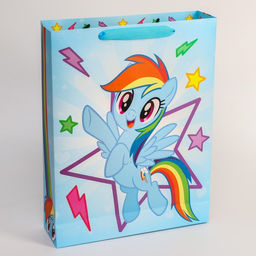 Пакет ламинированный горизонтальный, 31 х 40 х 9 см Радуга Дэш, My Little Pony