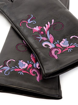 Перчатки женские 100% ш IS979 black - Eleganzza фото 3