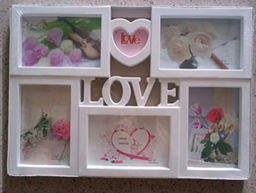Фоторамка коллаж Любовь / А0649 /уп 36/ 5 фото
