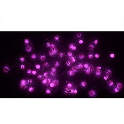 Электрогирлянда светодиодная "Шарики" (7.5м, 50 ламп, цвет: голубой, синий, белый, зеленый)