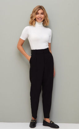 Водолазка к/р F122-215-801 milk - Fine joyce фото 2