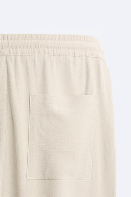 VISCOSE - LINEN TROUSERS - Zara фото 9